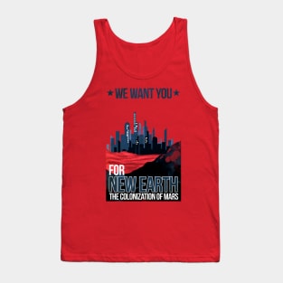 Colonize Mars Tank Top